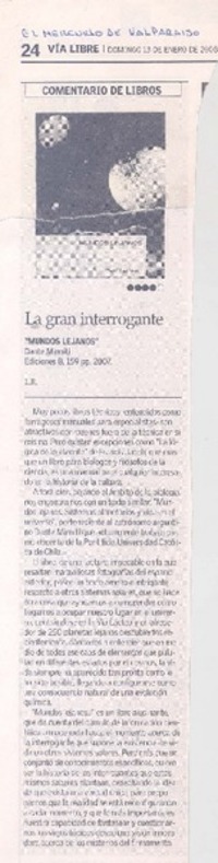 La gran interrogante