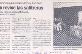 Libro revive las salitreras