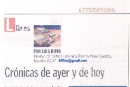 Crónicas de ayer y de hoy