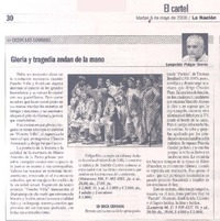 Gloria y tragedia andan de la mano