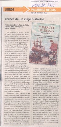 Cruces de un viaje histórico