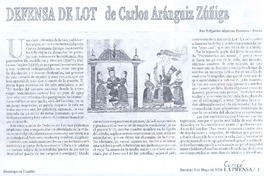 Defensa de Lot de Carlos Aránguiz Zúñiga