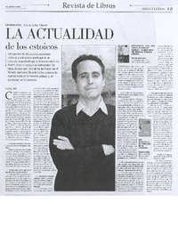 La actualidad de los estoicos (entrevista)