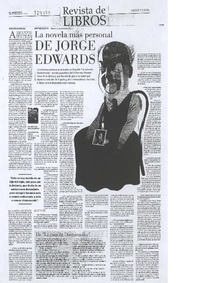 La novela más personal de Jorge Edwards (entrevista)