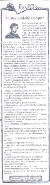 Gustavo Adolfo Bécquer