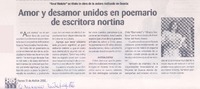 Amor y desamor unidos en poemario de escritora nortina