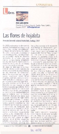 Las flores de hojalata