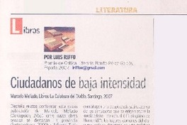 Ciudadanos de baja intensidad