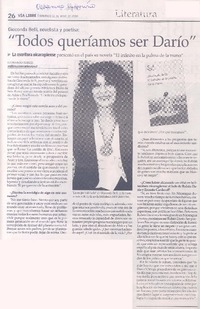 "Todos queríamos ser Darío" (entrevista)