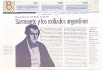 Sarmiento y los exiliados argentinos