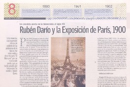 Rubén Darío y la Exposición de París, 1900