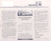 En el cumpleaños de Volodia