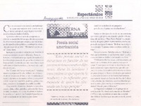 Poesía social americanista