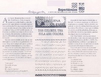 Dos colores, una sola Ana Cuadra