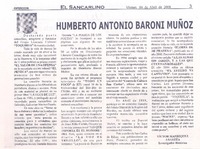 Humberto Antonio Baroni Muñoz