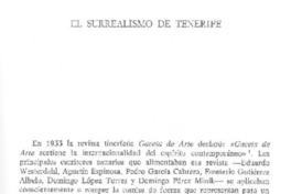 El surrealismo de Tenerife