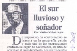 El sur lluvioso y soñador