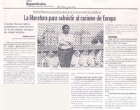 La literatura para subsistir al racismo de Europa (entrevista)