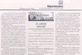 El amigo Andrés