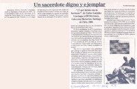 Un sacerdote digno y ejemplar
