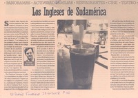 Los ingleses de Sudamérica