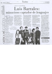 Minucioso captador del lenguaje