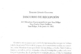 Discurso de recepción