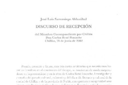 Discurso de recepción