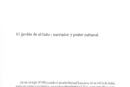 El jardín de al lado