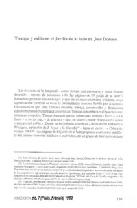 Tiempo y exilio en el Jardín de al lado de José Donoso