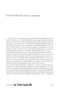 El navío de Moyano: temas y variaciones