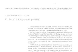 El sauce, de Javier Jarufe