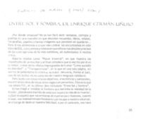 Entre sol y sombra, de Enrique Germán Liñero
