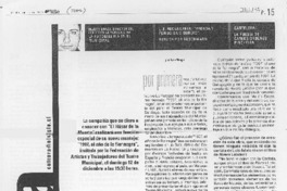 La Patogallina en El Municipal (entrevistas)