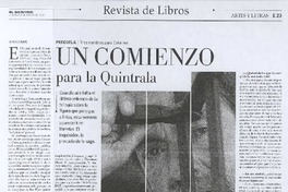 Un comienzo para la Quintrala