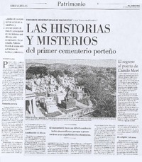 Las historias y misterios del primer cementerio porteño