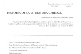 Historia de la literatura chilena