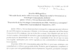 Mirando hacia atrás reflexivamente