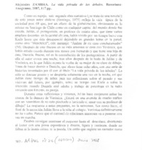 La vida privada de los árboles