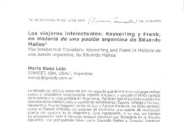 Los viajeros intelectuales