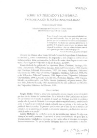 Sobre lo delicado y lo efímero (entrevista)