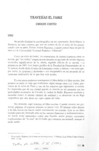 Travesías el faike