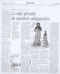 La vida privada de nuestros antepasados