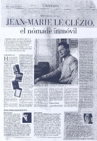 Jena-Marie Le Clézio, el nómade inmóvil