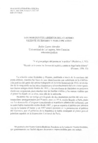 Los horizontes abiertos del cubismo