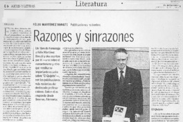 Razones y sinrazones (entrevista)
