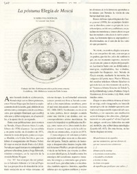 La póstuma Elegía de Moscú