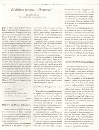 El último poema: "Hastaciel"