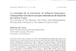 La comedia de la memoria