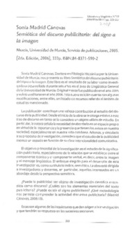 Semiótica del discurso publicitario